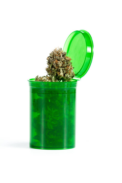 Cannabis da prescrizione su bianco
 - Foto, immagini