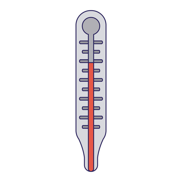 Termometre tıbbi sembolü - Vektör, Görsel