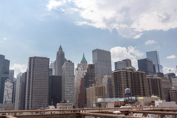 Skyline of Manhattan, New York City. - Φωτογραφία, εικόνα
