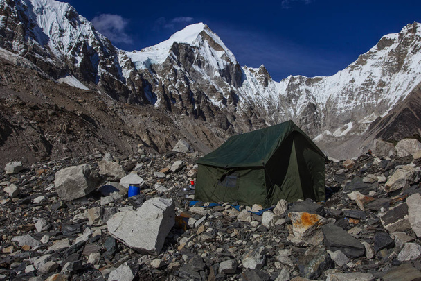 Everest base camp trek, nepal. Himalajan näkymät
 - Valokuva, kuva