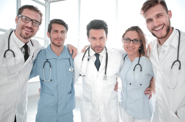 picture of young team or group of doctors - Foto, imagen