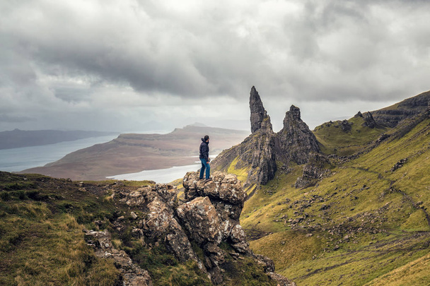 Touristen in Schottland  - Foto, Bild