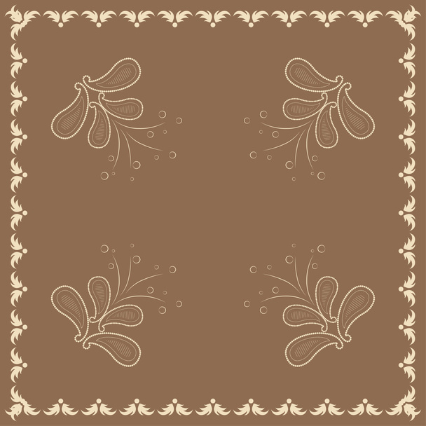 Vector floral wallpaper patte - Vector, afbeelding