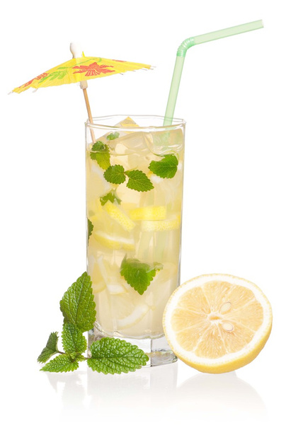 Glass of lemonade - Foto, afbeelding