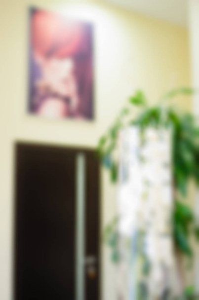 Modern beauty salon blur background - Photo, Image