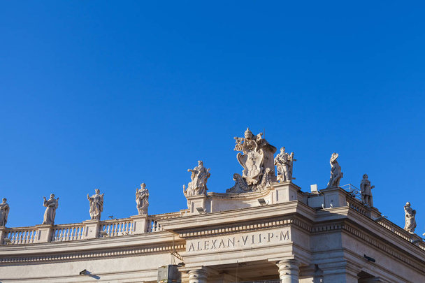 Vatican building facade - Foto, afbeelding