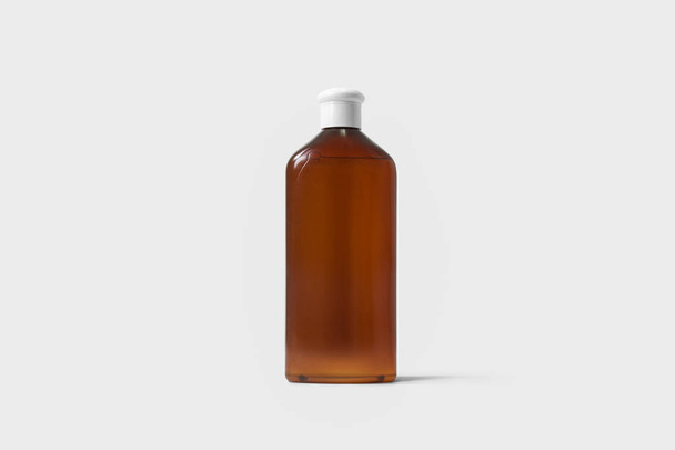 Botella cosmética o perfume simulan aislado sobre fondo blanco. foto de alta resolución
. - Foto, imagen