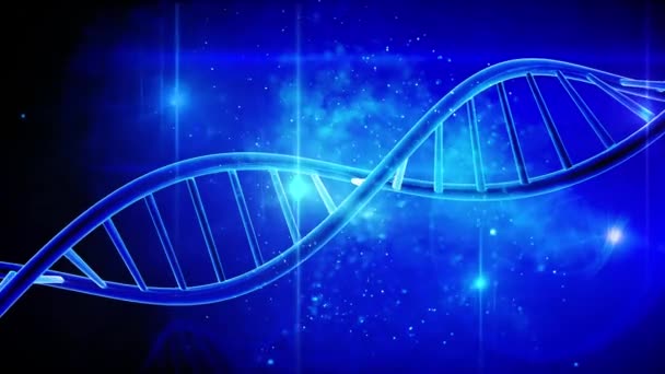 DNA dupla hélice fita fundo médico
 - Filmagem, Vídeo