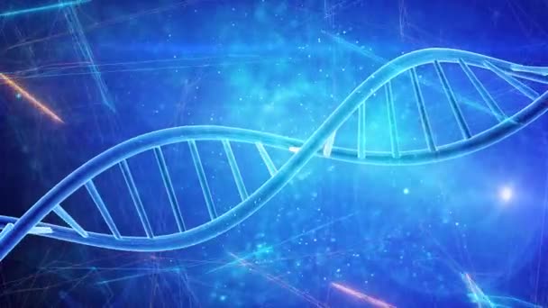 Lékařské vzdělání strand dvojšroubovice DNA - Záběry, video