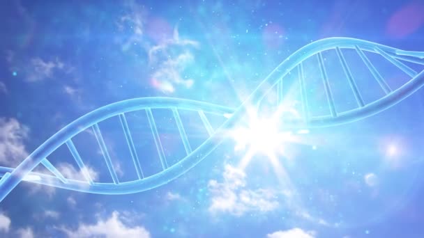 Медичний фон подвійної спіралі ДНК
 - Кадри, відео