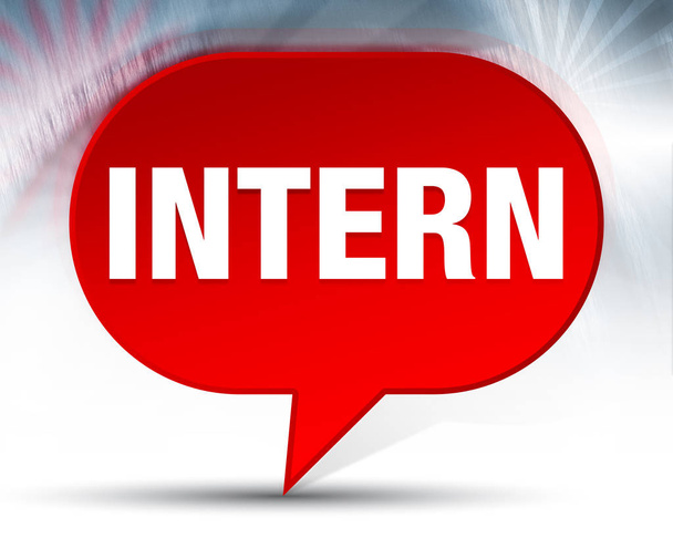 Intern Red Bubble Background - Photo, Image