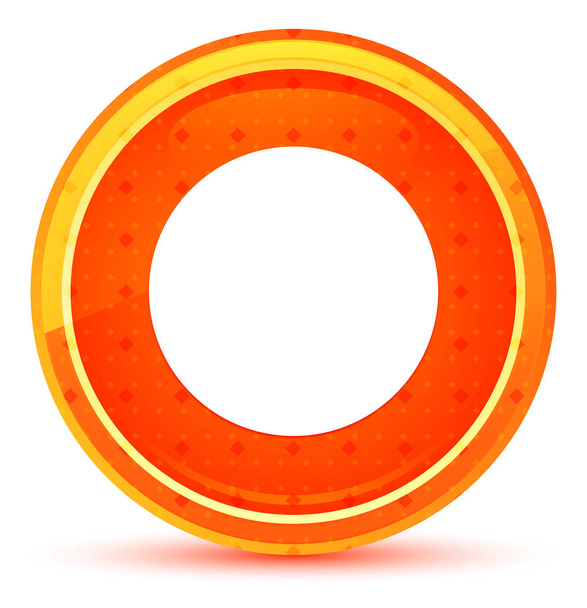 Reord icon natural orange round button
 - Фото, изображение
