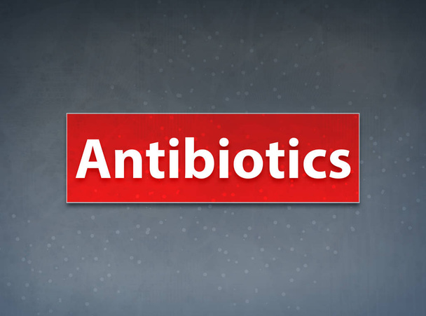Αντιβιοτικά κόκκινο πανό αφηρημένο φόντο - Φωτογραφία, εικόνα