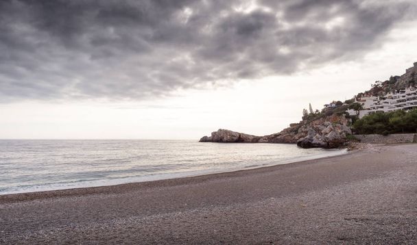 sahil kasabası ile almunecar - Fotoğraf, Görsel