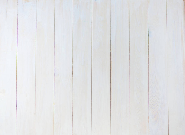 Old, aged white wood. Background - Foto, Imagem