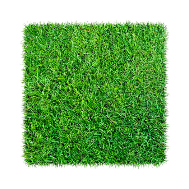 Zelená tráva textura pro pozadí. Zelený vzor trávníku a textury pozadí. Detailní záběr. - Fotografie, Obrázek