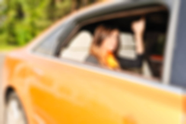 Auto car show theme blur background - Valokuva, kuva