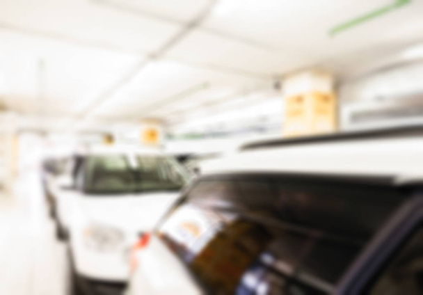 Car auto dealership themed blur background - Valokuva, kuva