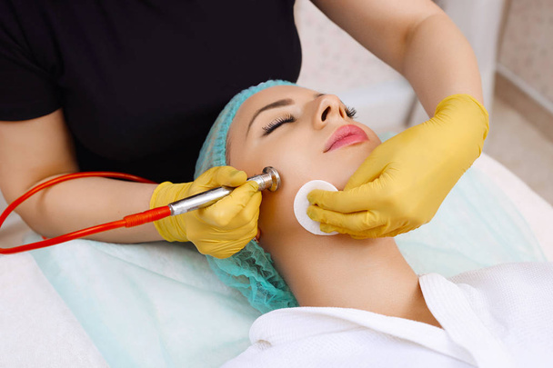 Procedure of Microdermabrasion. - Photo, Image
