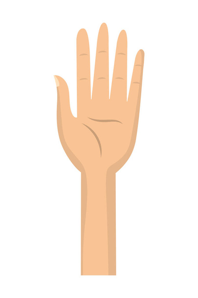 человеческая рука мультфильм
 - Вектор,изображение