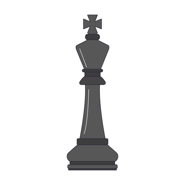 Chess game piece - Vetor, Imagem