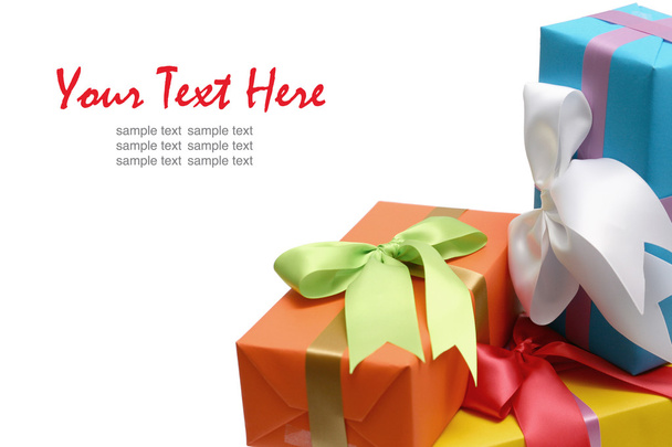 colorful gift boxes - Photo, Image