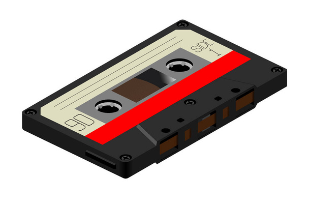 retro taśmy audio kaseta - Zdjęcie, obraz