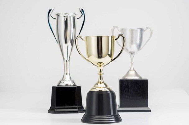 Trophy Cup on white background - Photo, Image