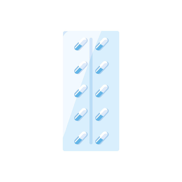 медикаменты таблетки иконы медицины
 - Вектор,изображение