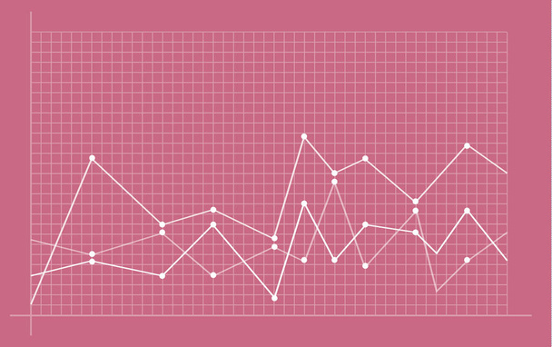 Cuadro financiero abstracto con gráfico de línea de tendencia alcista
  - Vector, imagen