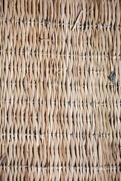  patrón de alfombra de paja como superficie de fondo
 - Foto, imagen