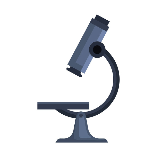 microscope laboratory device icon - Vector, Image