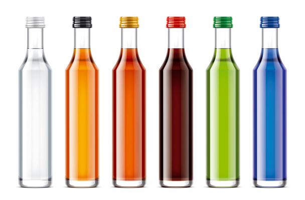 Botellas maquetas para bebidas alcohólicas
.  - Foto, imagen