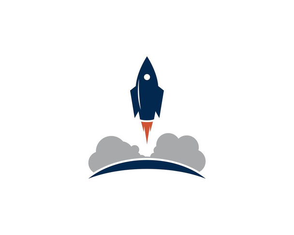 ikony logo rakety - Vektor, obrázek