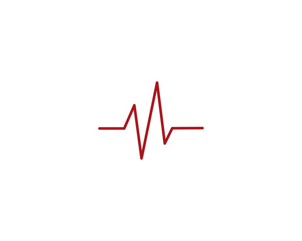 Значок серцебиття Кардіограма
 - Вектор, зображення