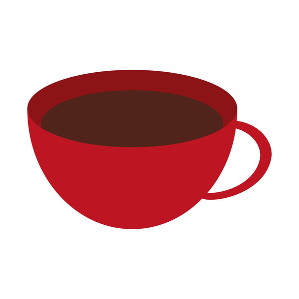 Hot coffee cup - Vector, Imagen