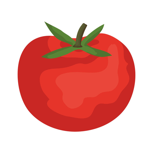 icono de tomate fresco vegetal
 - Vector, Imagen