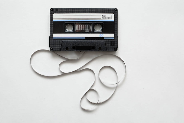 Cinta de casete, casete de audio retro
 - Foto, Imagen