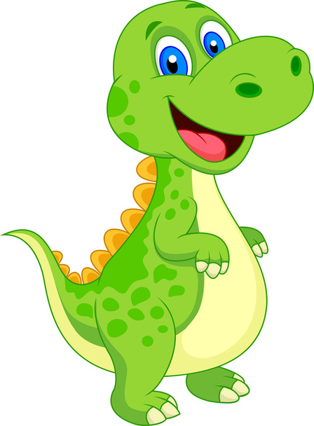 Cute Little Dinosaur Vector illustration - Vector, Image
