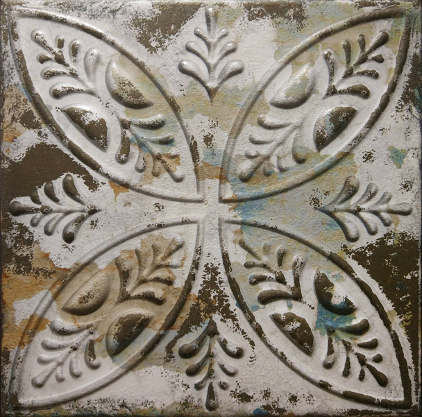 Piso de cerâmica e azulejos da parede como fundo - Foto, Imagem