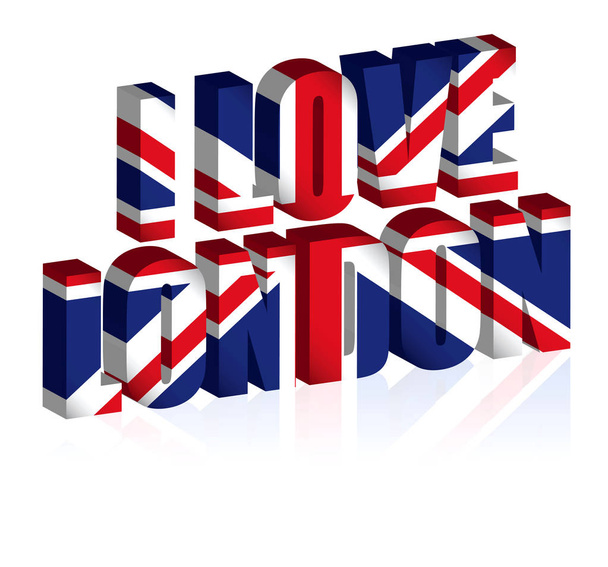 set Verenigd Koninkrijk vlag glinsterende clip art.  - Vector, afbeelding