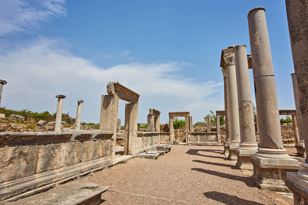 Ερείπια της αρχαίας πόλης Patara, Τουρκία - Φωτογραφία, εικόνα