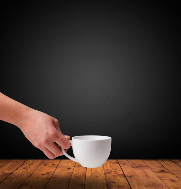 Cup of drink on the table - Fotoğraf, Görsel