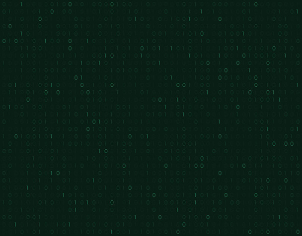binärer Matrixcode-Hintergrund . - Vektor, Bild