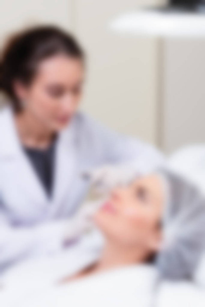 Medical cosmetology clinic theme blur background - Foto, Imagem