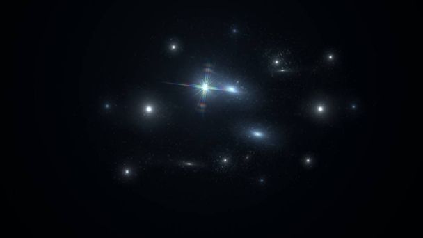 Γαλαξίας ένα σύστημα εκατομμυρίων ή δισεκατομμυρίων άστρων, μαζί με το αέριο και τη σκόνη, που συγκρατείται από τη βαρυτική έλξη. - Φωτογραφία, εικόνα