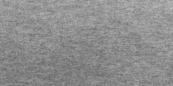 パノラマ灰色の布テクスチャとコピー領域と背景. - 写真・画像