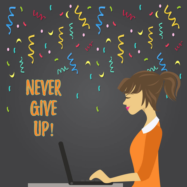 Never give up Free Stock Photos, Images, and Pictures of Never give up