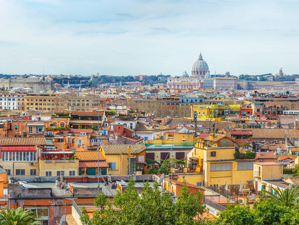 Roma vista sulla città dalla Terrazza Pincio - Foto, immagini