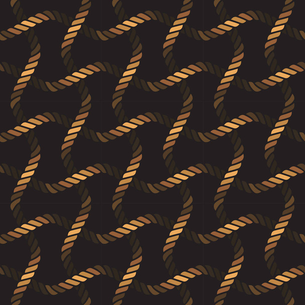 Бесшовная морская верёвка
 - Вектор,изображение